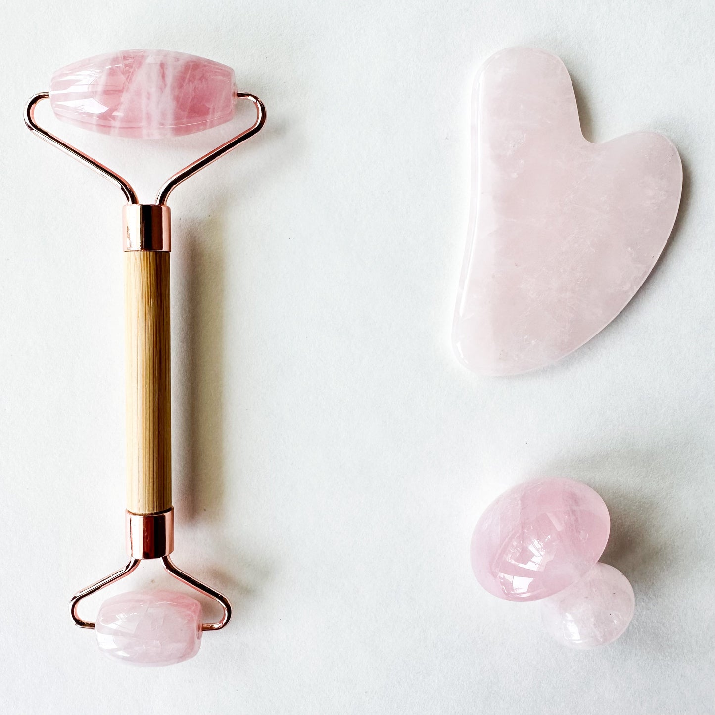 Ultimate Gua Sha Kit – Jade, Rose Quartz & Obsidian