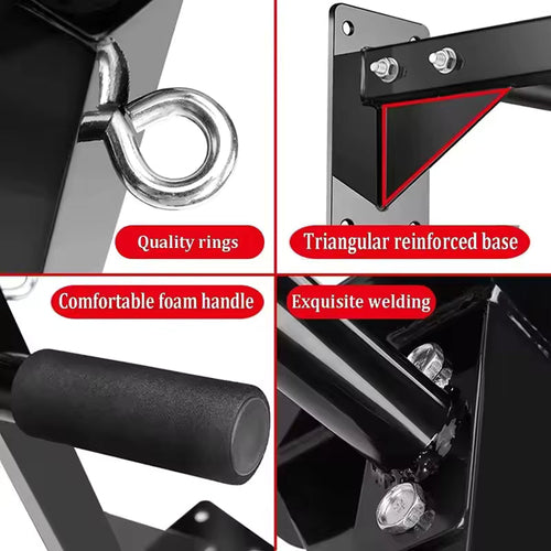 Steel Door Pull-Up Bar – Safe & Stable Suspension Trainer