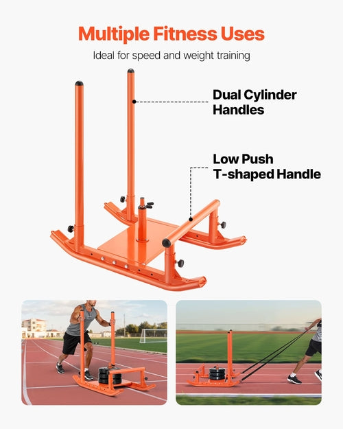 Steel Power Weight Sled – Fitness & Strength Training