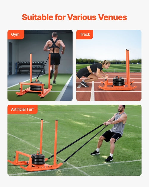 Steel Power Weight Sled – Fitness & Strength Training